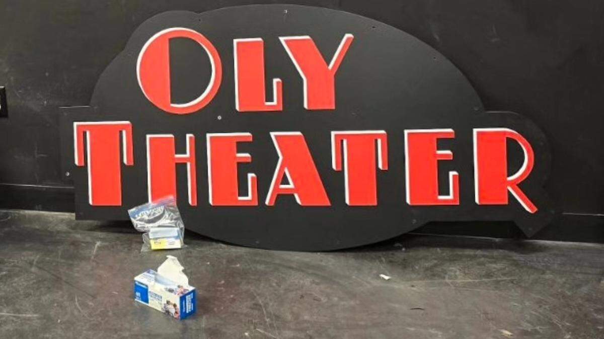 The OlyTheater sign came down last week. The mall space that Broadway Olympia began renting in 2018 as rehearsal space later converted to a black box theater will soon house The Artists’ Gallery, a local cooperative gallery.