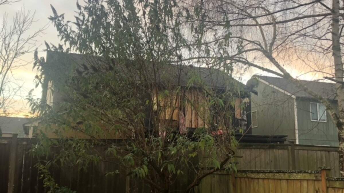 A Lacey home on Maricite Street Southeast suffered substantial damage after a fire engulfed the home early Friday morning. Police arrested a 29-year-old resident on suspicion of arson that same day.