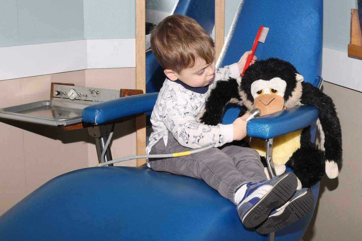 Kids have the chance to play dentist this month at Hands on Children’s Museum in downtown Olympia.