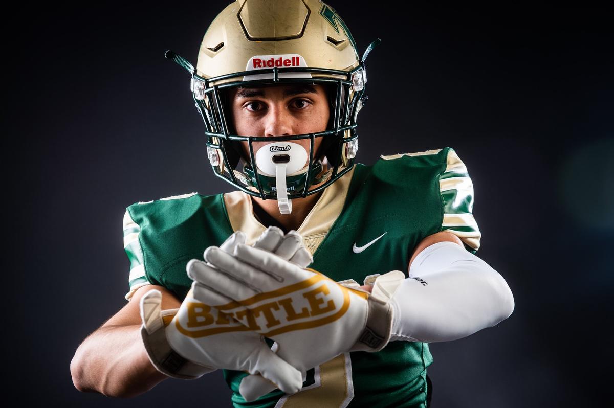 Timberline’s Colton Steepy photographed at the Tacoma News Tribune in Tacoma, Wash., on Sunday, Dec. 2, 2018.