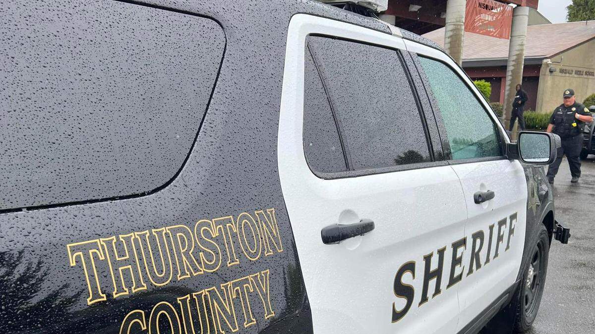 The Thurston County Sheriff’s Office responded to an active shooter threat at Nisqually Middle School Thursday afternoon.