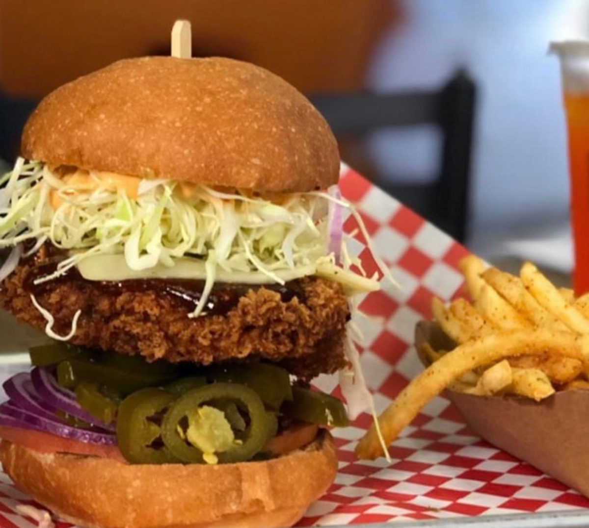 The Katsu burger.
