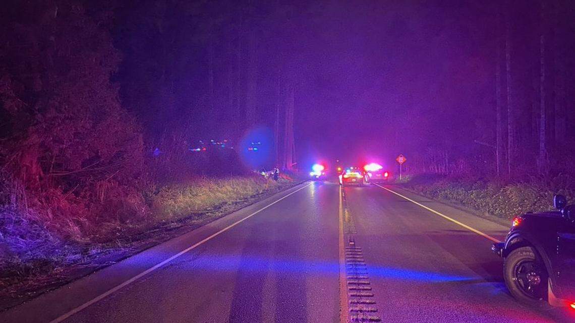 A 39-year-old Graham woman is facing possible charges of driving under the influence and vehicular assault after she crashed her pick-up truck into a tree near Yelm Saturday night, according to Washington State Patrol.