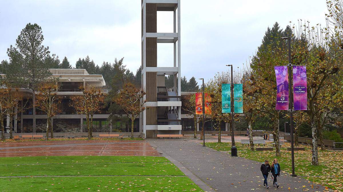 The Evergreen State College’s campus in Olympia.