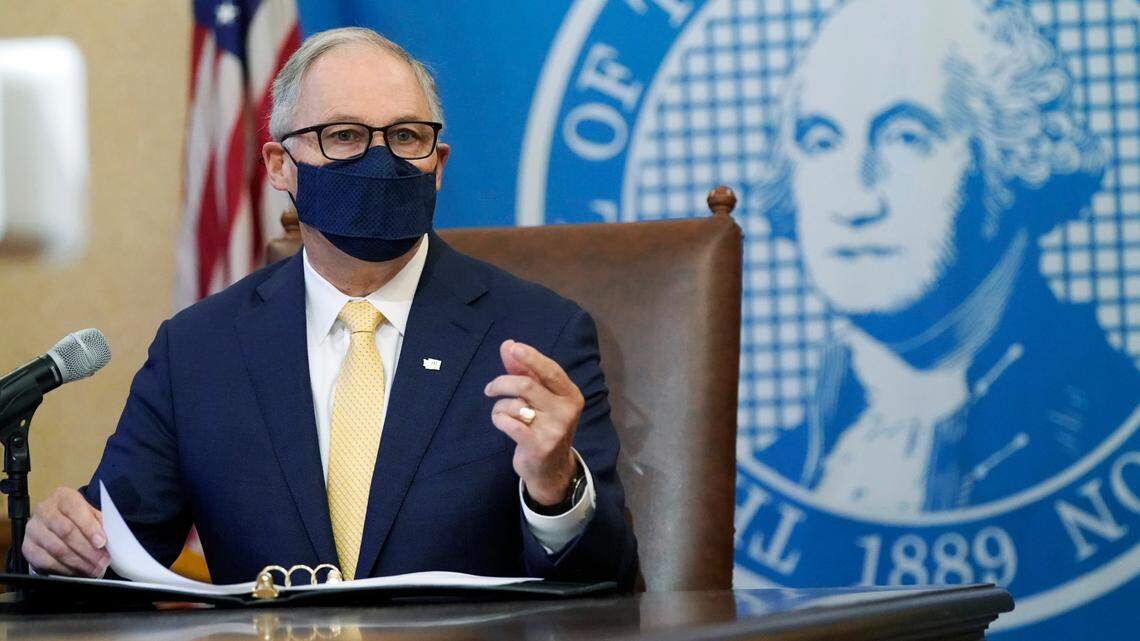 WA Gov. Jay Inslee tests positive for COVID-19