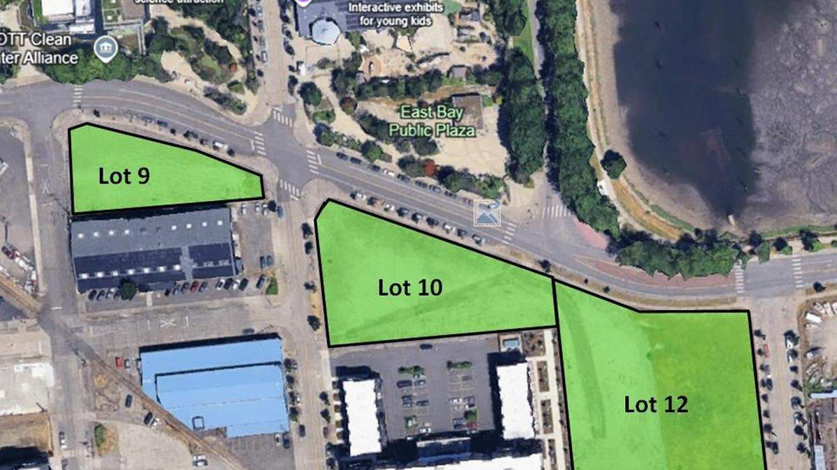 Port of Olympia is exploring an exclusive negotiation agreement with a downtown developer to plan redevelopment of three East Bay parcels, prioritizing workforce housing.