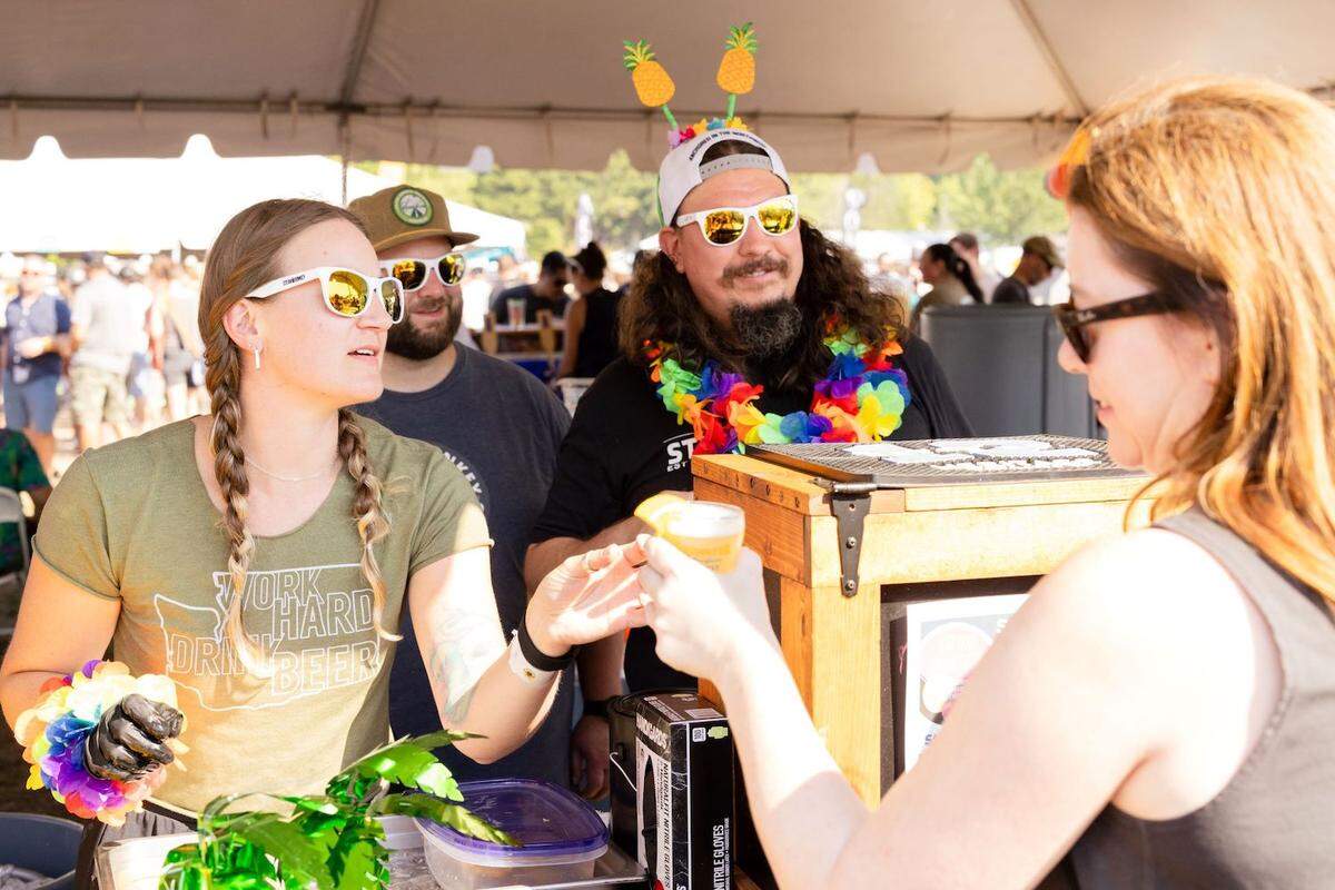 The Tumwater Artesian Brewfest offers more than 100 beverages to sample.