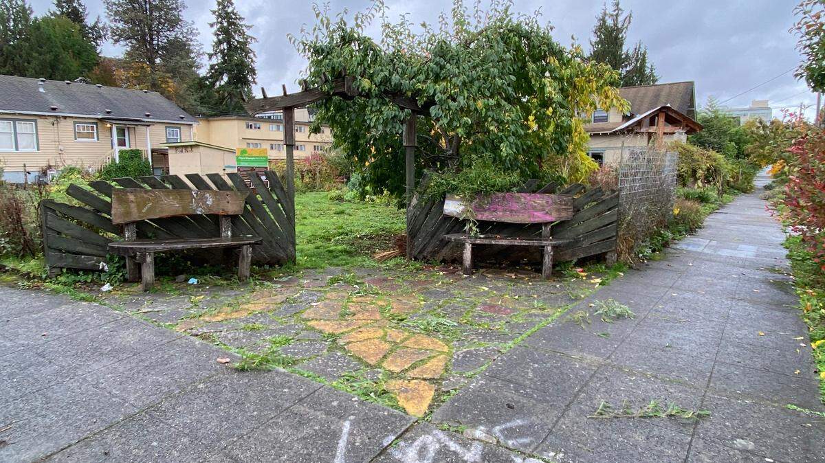 The city of Olympia’s recently acquired 0.34-acre park at 911 Adams St. SE. Olympia’s Parks and Recreation Advisory Committee conducted a virtual public hearing Thursday night on naming the downtown park the Rebecca Howard Park for Peace and Healing.