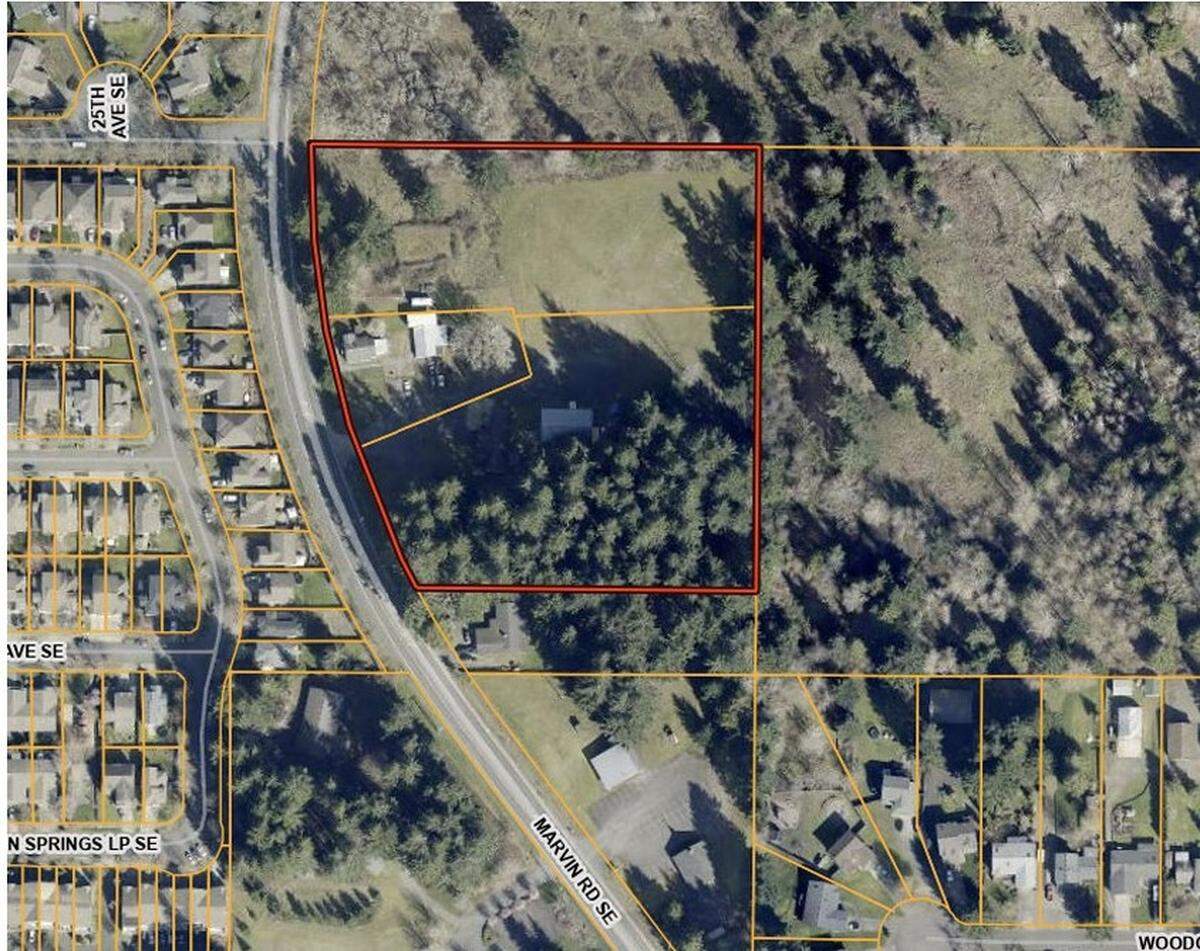 The location of the Cove at Long Lake.