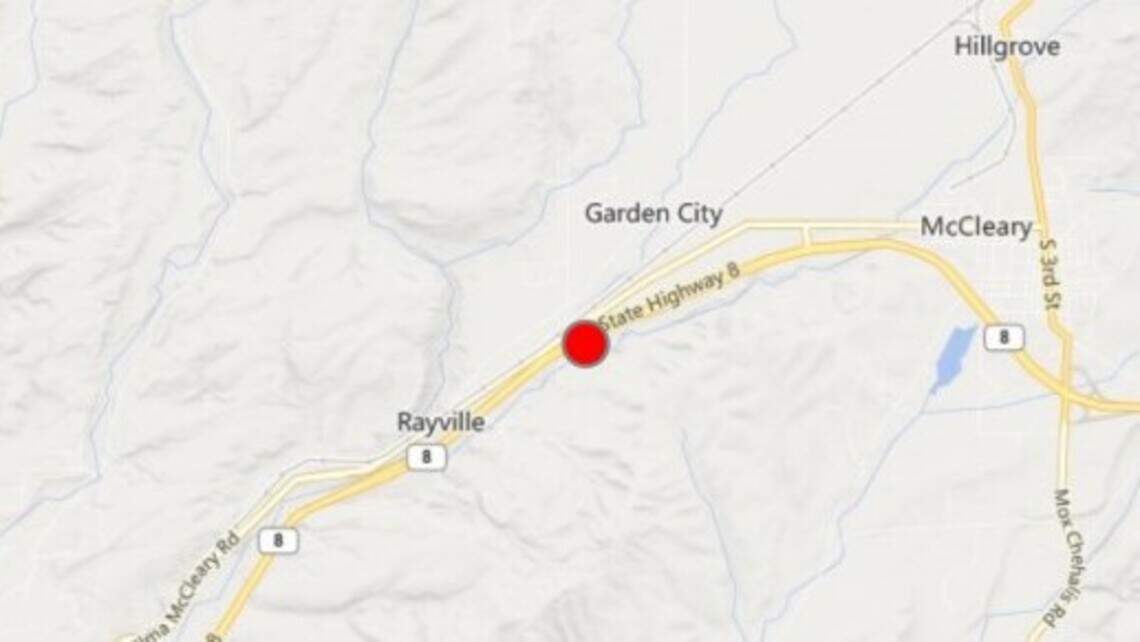 Driver apprehended after firing at two vehicles on SR 8 near McCleary Monday night