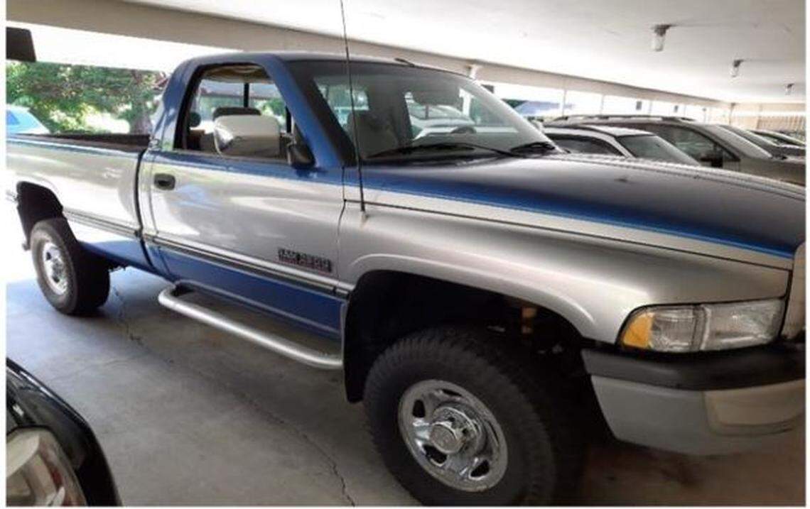 The truck stolen from the Panorama retirement community in Lacey.