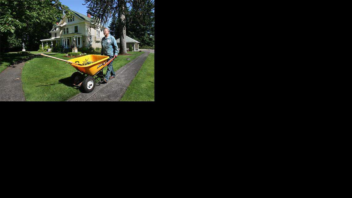 This old house is his baby