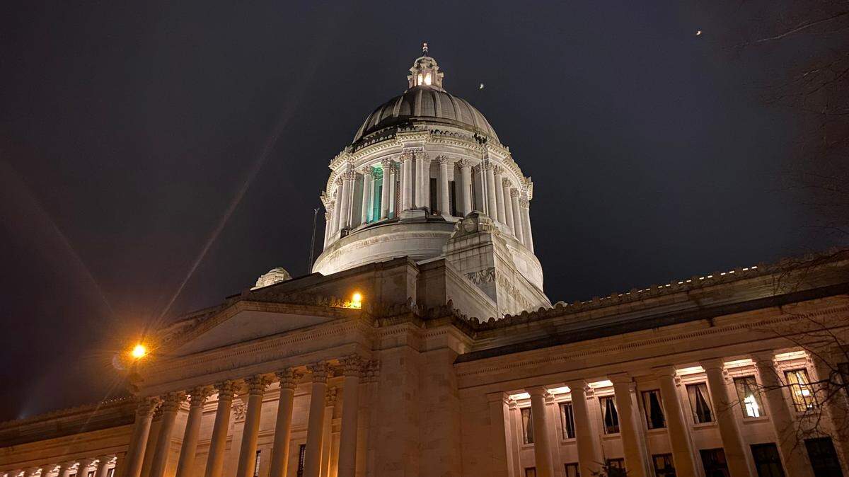 Legislative Building dome on Feb. 16, 2023.