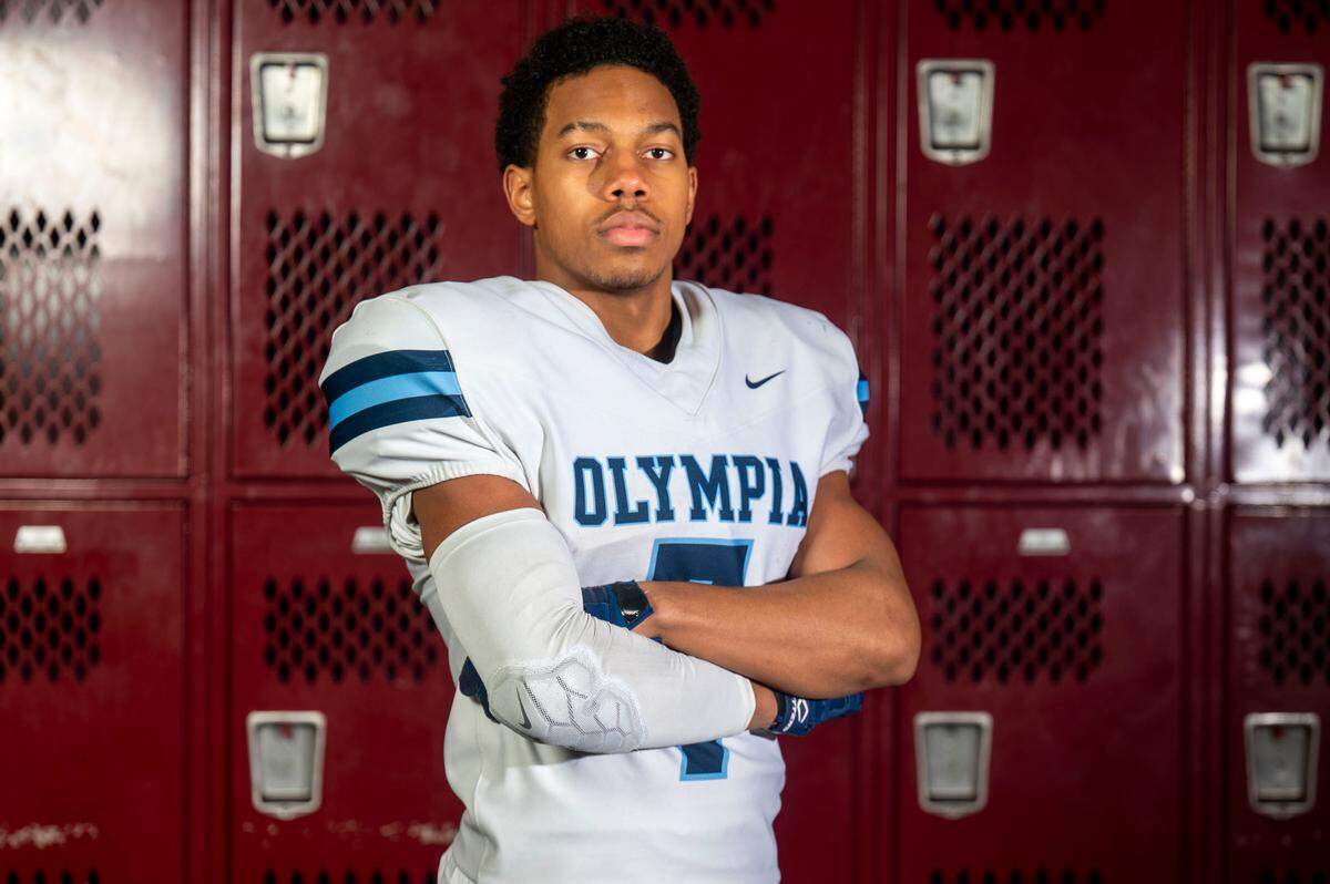 Olympia’s Kenyatta McNeese photographed at Mount Tahoma High School on Monday, Dec. 20, 2021.