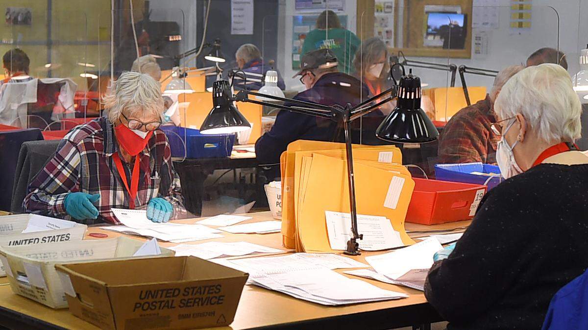 Ballots for the Nov. 2 general election are tabulated Tuesday at the Thurston County Ballot Processing Center in Tumwater.