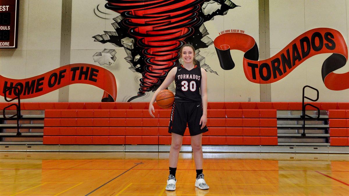 Yelm’s Maddie Plevyak is The Olympian’s 2020 All-Area high school girls basketball player of the year. photo taken March 1, 2020