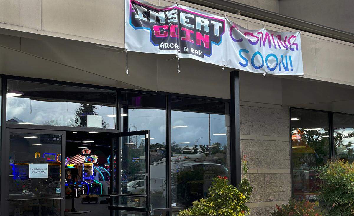 Insert Coin Arcade & Bar is opening soon at 3430 Pacific Ave. SE in Olympia.