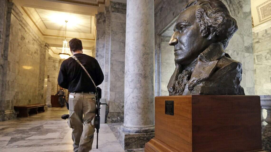 Olympia mayor, Whatcom prosecutor among supporters of open-carry ban at demonstrations