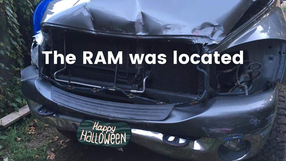 Lacey Police Department posted Tuesday evening that citizen tips led them to a Dodge Ram suspected of driving erratically and causing multiple collisions earlier that day.
