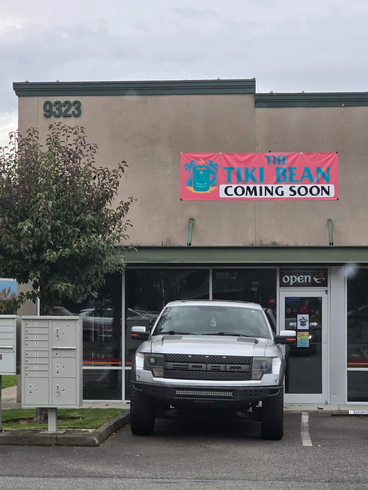The Tiki Bean at 9323 Martin Way E.