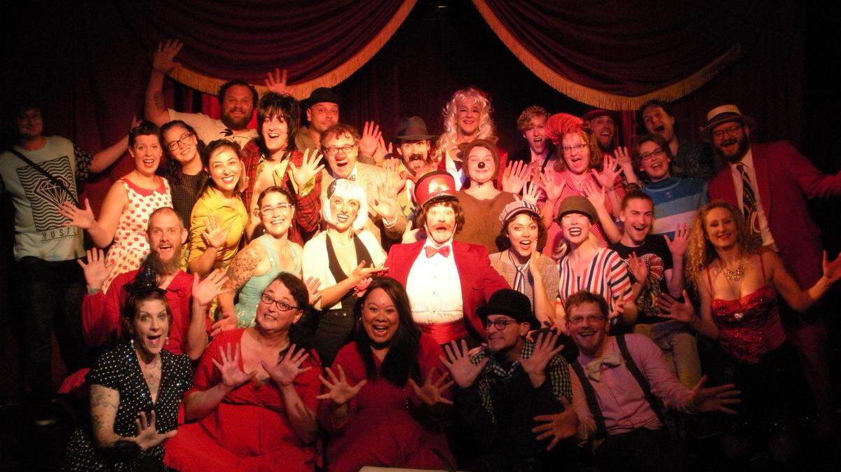 Lord Franzannian’s Royal Olympian Spectacular Vaudeville Show opens Friday in Olympia.