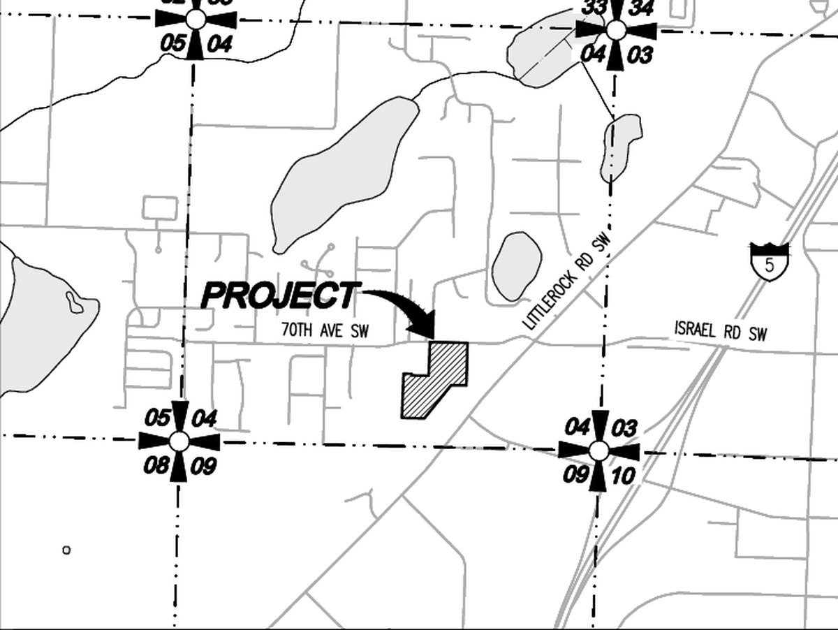 The location of the Velkommen mobile home park site.