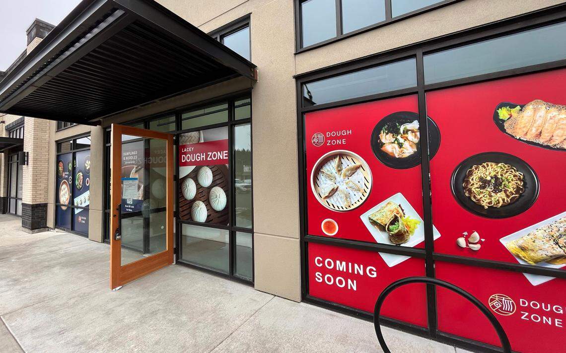 Dough Zone, a Chinese dumpling restaurant, is slated to open in a few months in the Hogum Bay Town Center in Lacey.