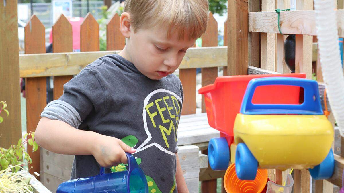 There will be more happening in outdoor spaces as the Hands On Children’s Museum opens, and the museum’s roll-up doors will be up all summer to maximize air flow.