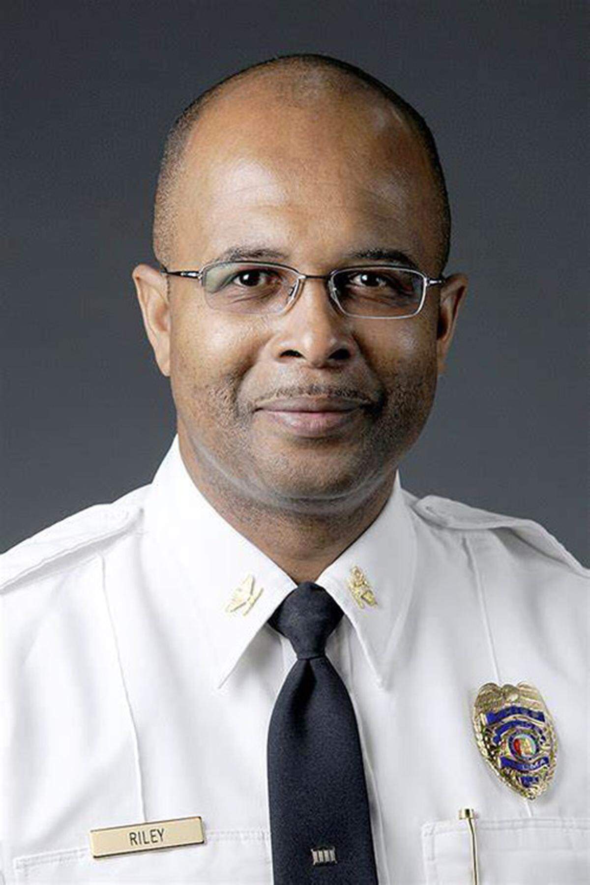 William Riley III, the retired Police Chief for the City of Inkster, Michigan, is a finalist for Olympia police chief.