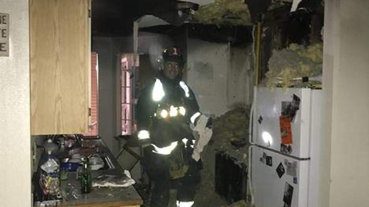 An unattended cooking pan left on a stove is thought to have triggered an apartment fire, according to the Olympia Fire Department.