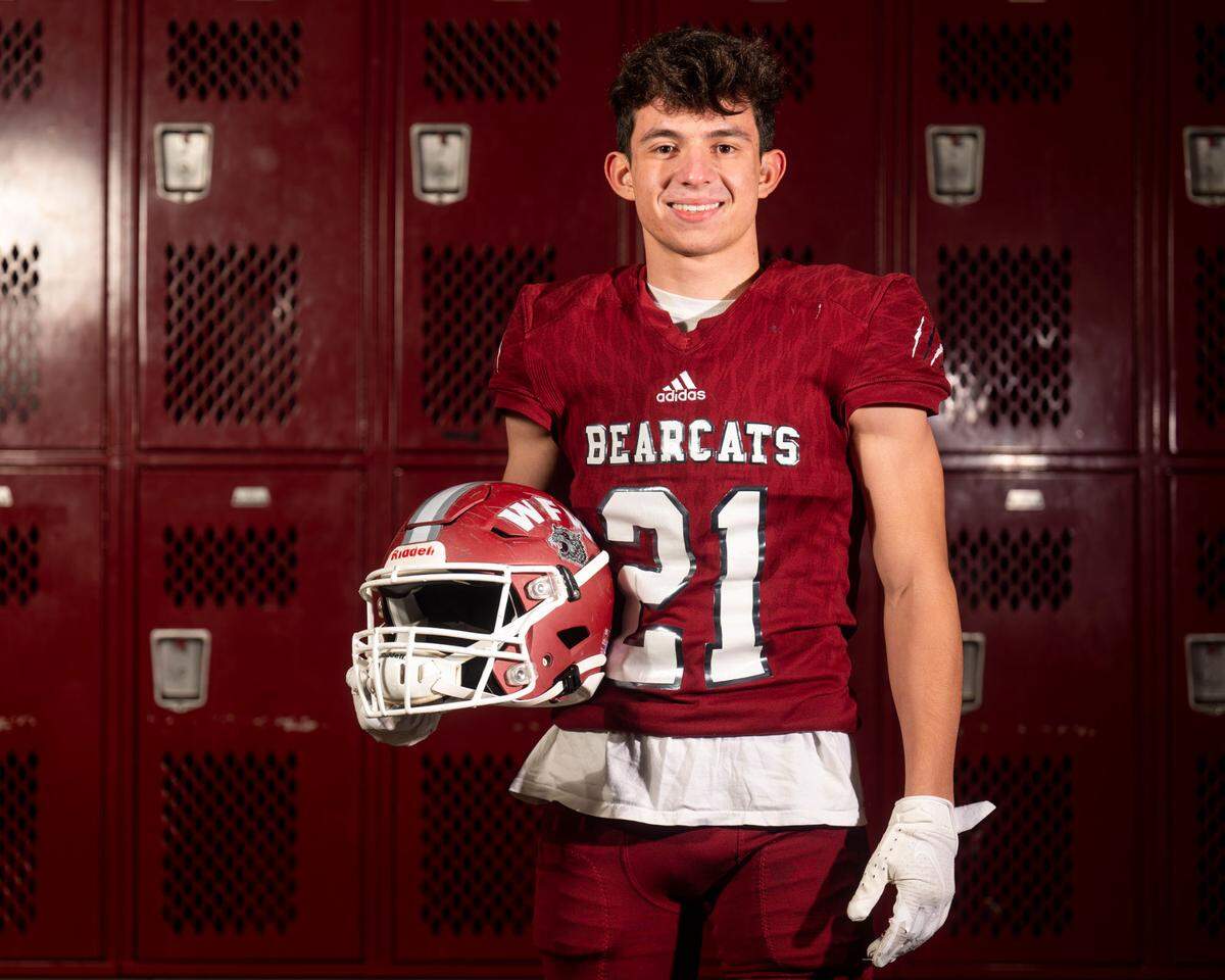 W.F. West’s Cristo Parriott photographed at Mount Tahoma High School on Monday, Dec. 20, 2021.