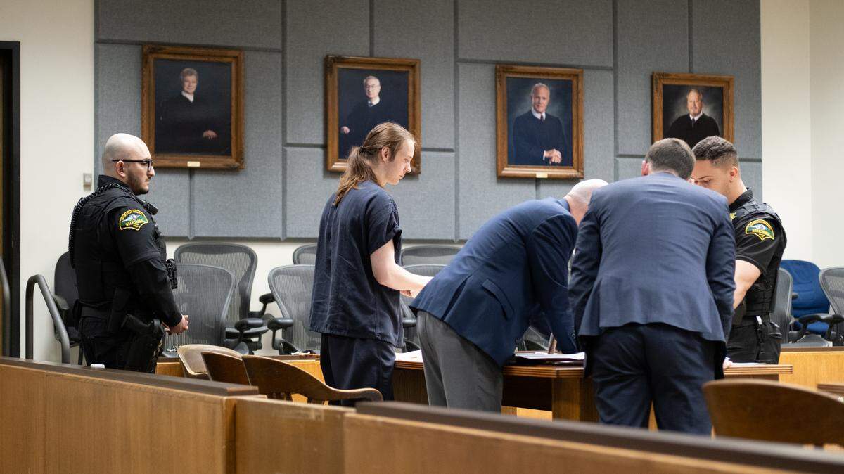 Draedon James Jorgenson, 28, pleaded guilty to two counts of vehicular homicide and one count of vehicular assault in Thurston County Superior Court on Friday, May 3, 2023. Judge Mary Sue Wilson sentenced him to 12 years in prison for the crimes stemmed from a fatal, wrong-way collision on Interstate 5 on Nov. 10, 2023.