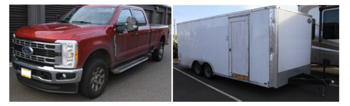 The Thurston County Sheriff’s Office is asking the public to share video of a red truck driven by Jeffrey Zizz, a handyman charged with murdering Marcia Norman.