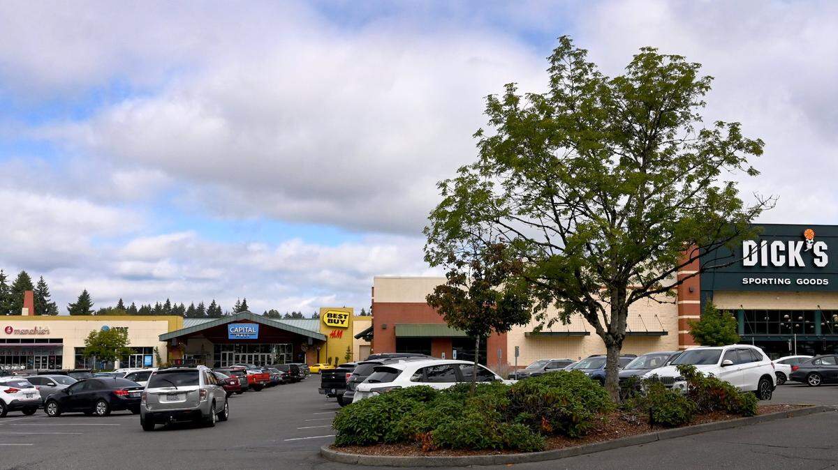 A group of four international students was pepper sprayed by a woman as they were getting off an Intercity Transit bus at Capital Mall in Olympia on Saturday.