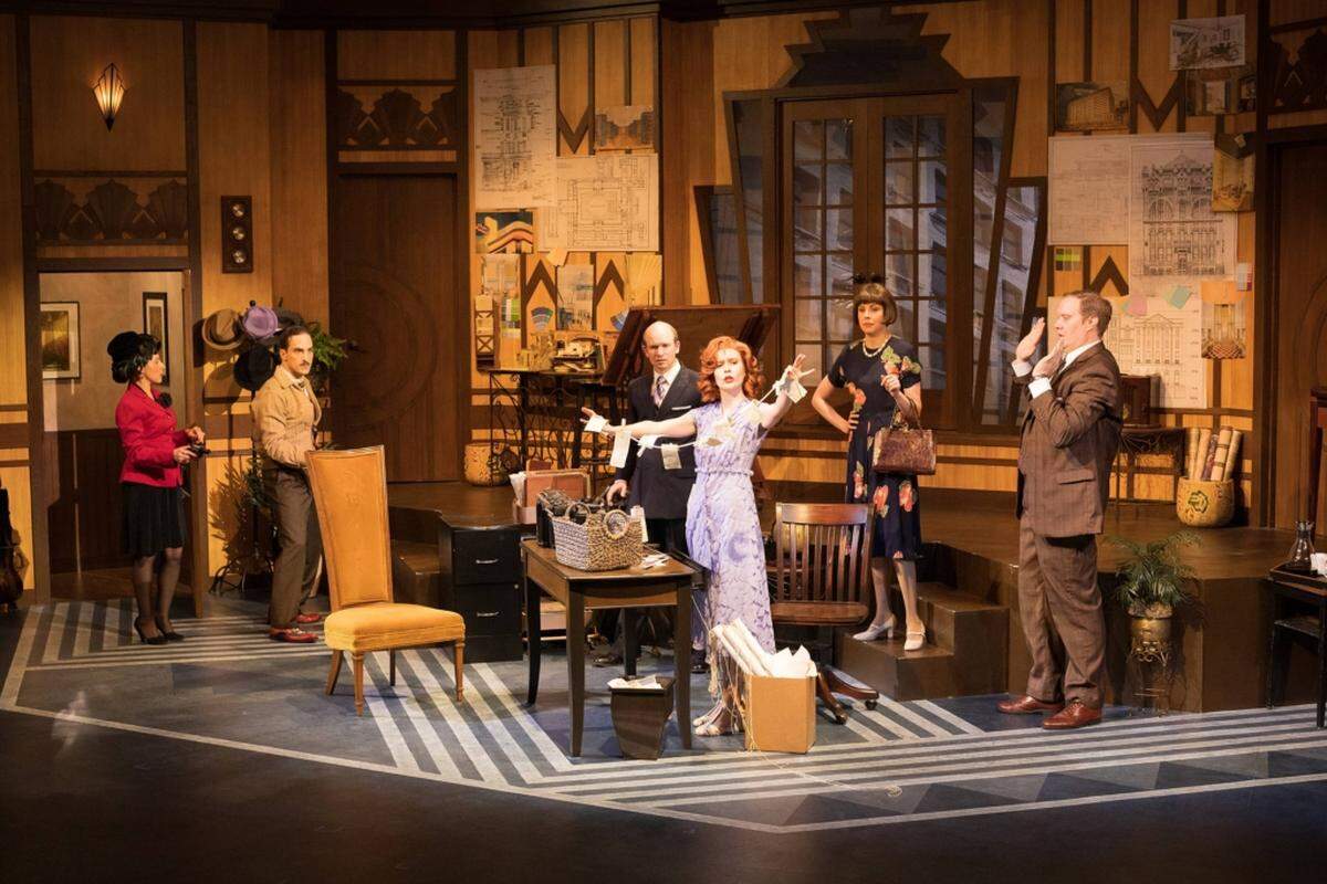 Harlequin Productions extended the run of its screwball comedy “Building Madness” through April 2. One of the ways the company has adapted to the changing theatrical scene is to schedule shorter runs with optional extensions.