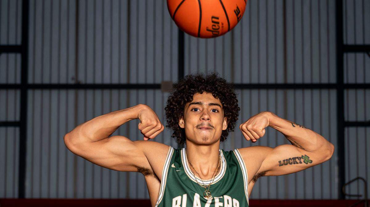 Timberline’s Brooklyn Hicks poses for a portrait at Silas High School in Tacoma, Wash., on Wednesday, March 16, 2022.