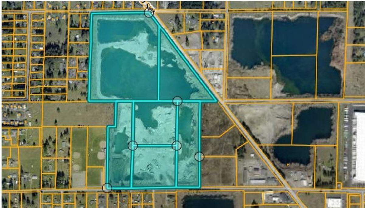 The location of the Parson South Sound Logistics Warehouse proposal at 6802 SW 196th Ave. in Rochester.