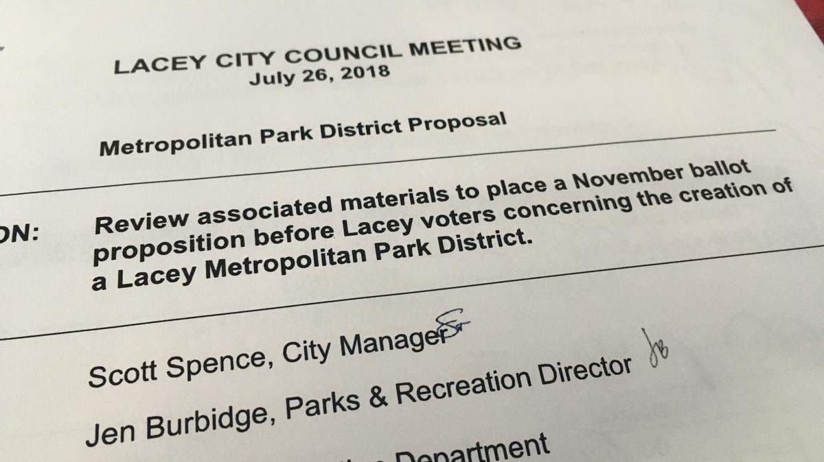 Olympia has a metropolitan tax district, Tumwater has approved one for a November vote and Lacey City Council will consider one this Thursday.