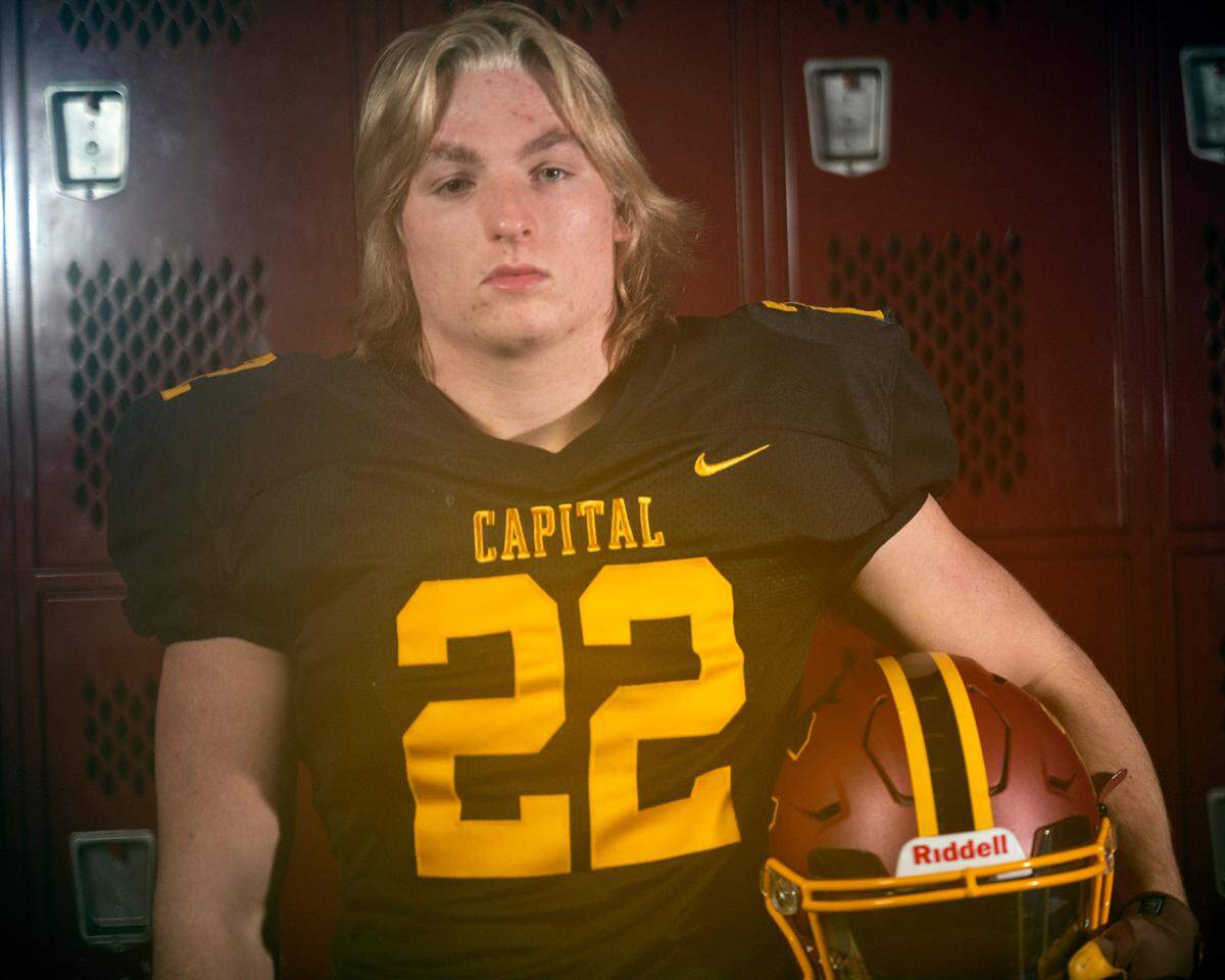 Capital’s Jake Kennedy photographed at Mount Tahoma High School on Monday, Dec. 20, 2021.