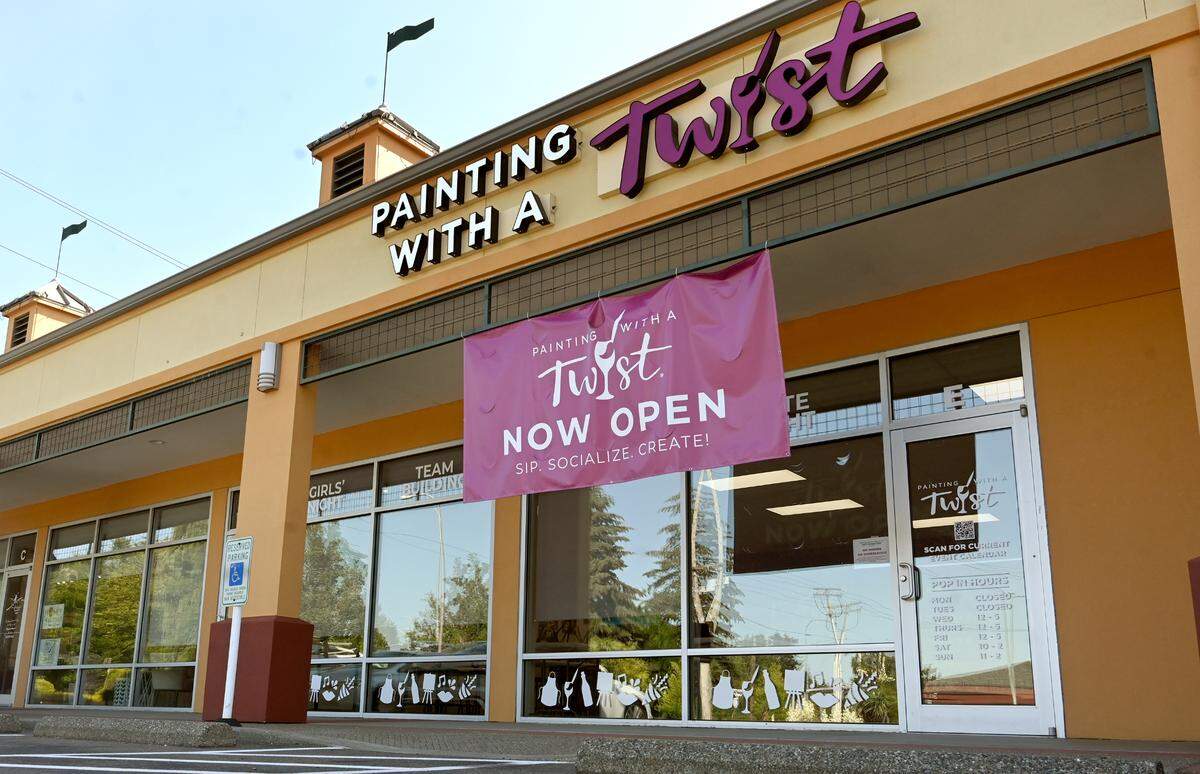 Painting with a Twist at 5831 Lacey Blvd. SE, Suite E, in Lacey.