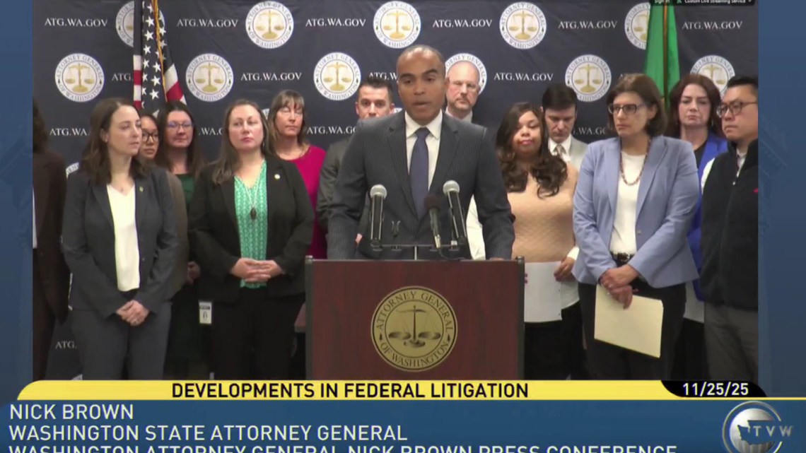 Federal changes will increase WA homelessness, AG warns in new Trump lawsuit