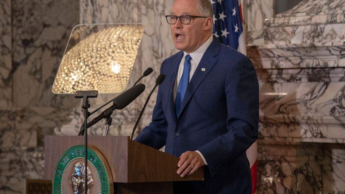 Watch: Washington state Gov. Jay Inslee’s COVID update from Monday (Feb. 28)
