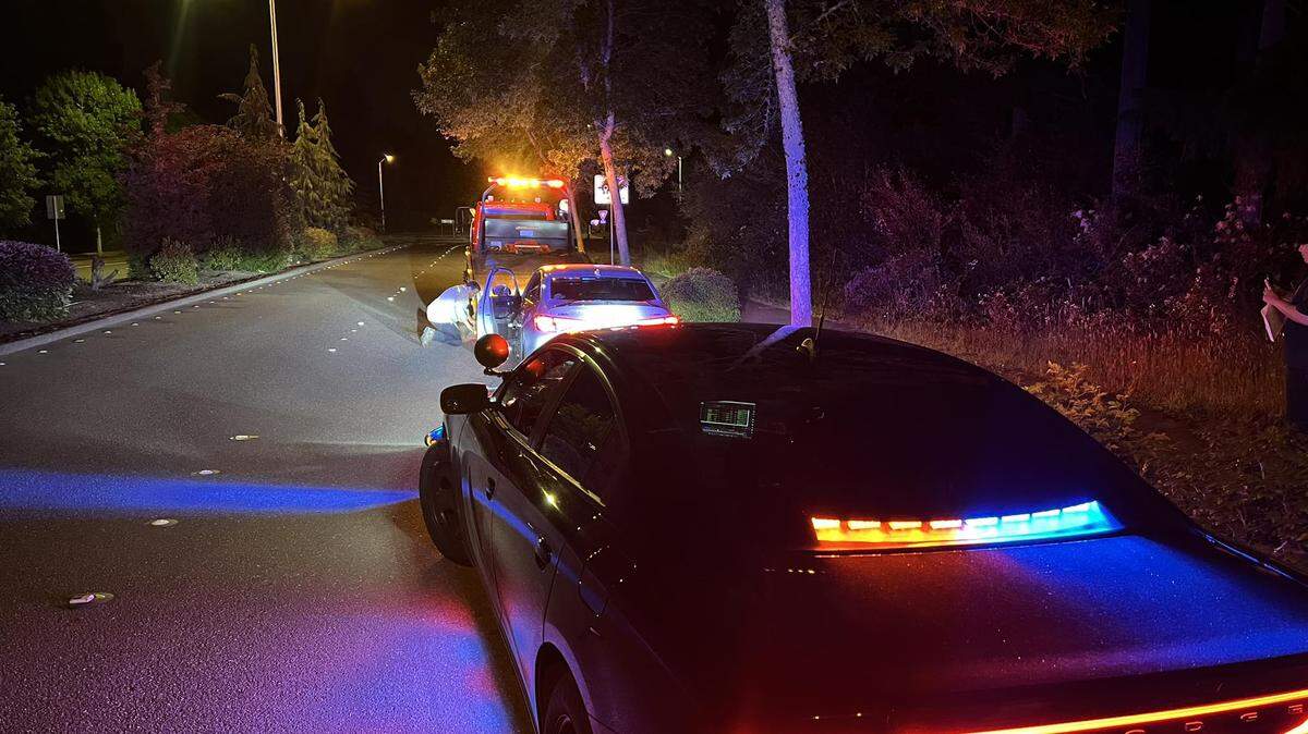 Thurston County Sheriff Derek Sanders shared in a social media post that he stopped a driver Saturday night traveling at 100 miles per hour on Carpenter Road Northeast.
