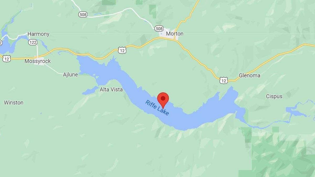 The search for the Lewis County man began Monday afternoon after he was last seen swimming in distress from an inoperative boat in Riffe Lake. 