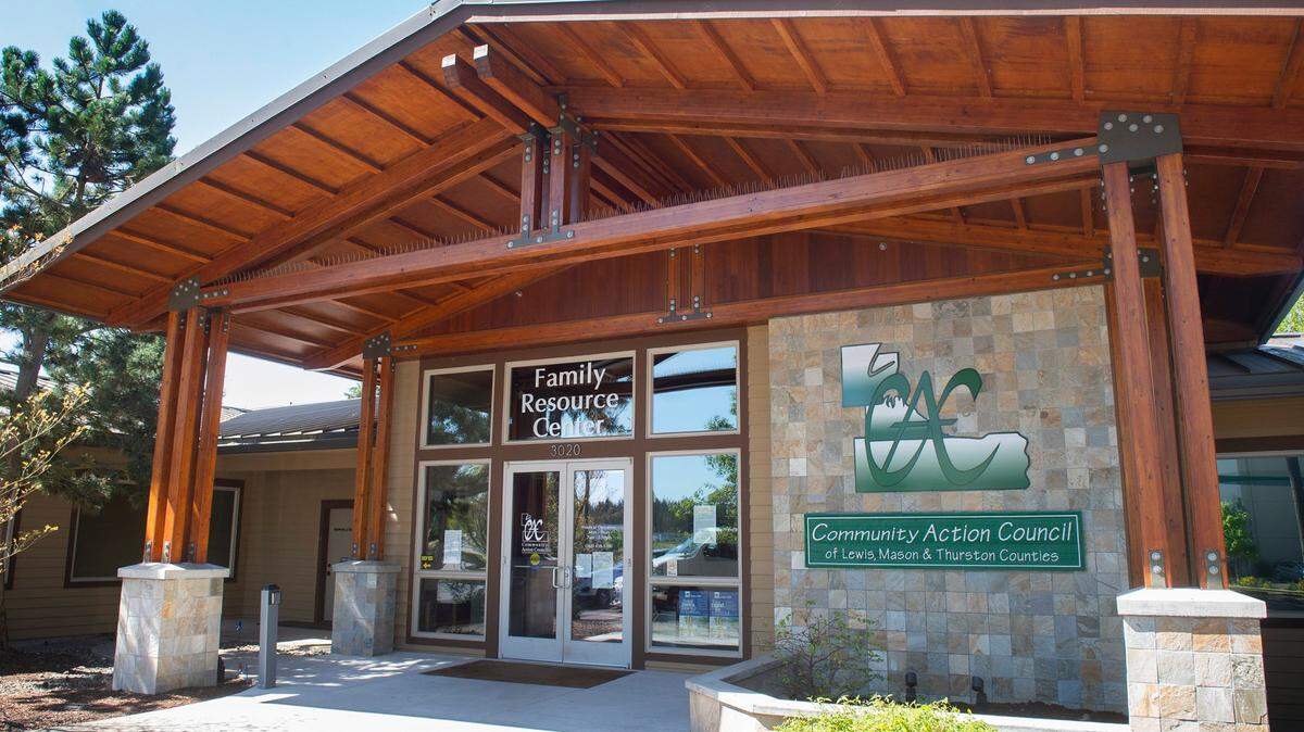 The Community Action Council of Lewis, Mason & Thurston Counties headquarters in Lacey, shown on Friday, May 8, 2020.