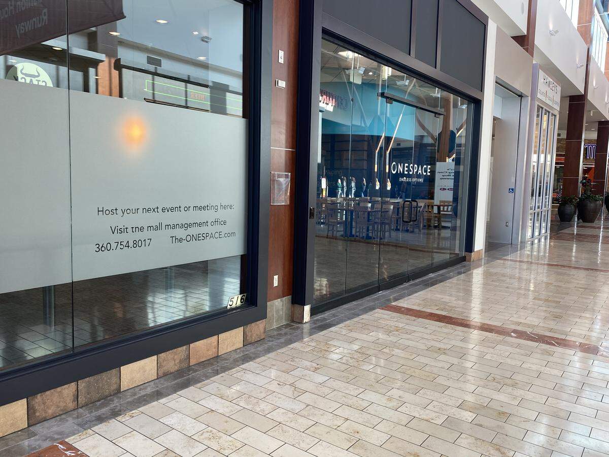 Capital Mall’s “One Space,” a 1,400-square-foot event space that is available for lease.