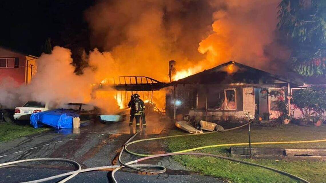 West Olympia home ‘total loss’ in fire early Wednesday morning