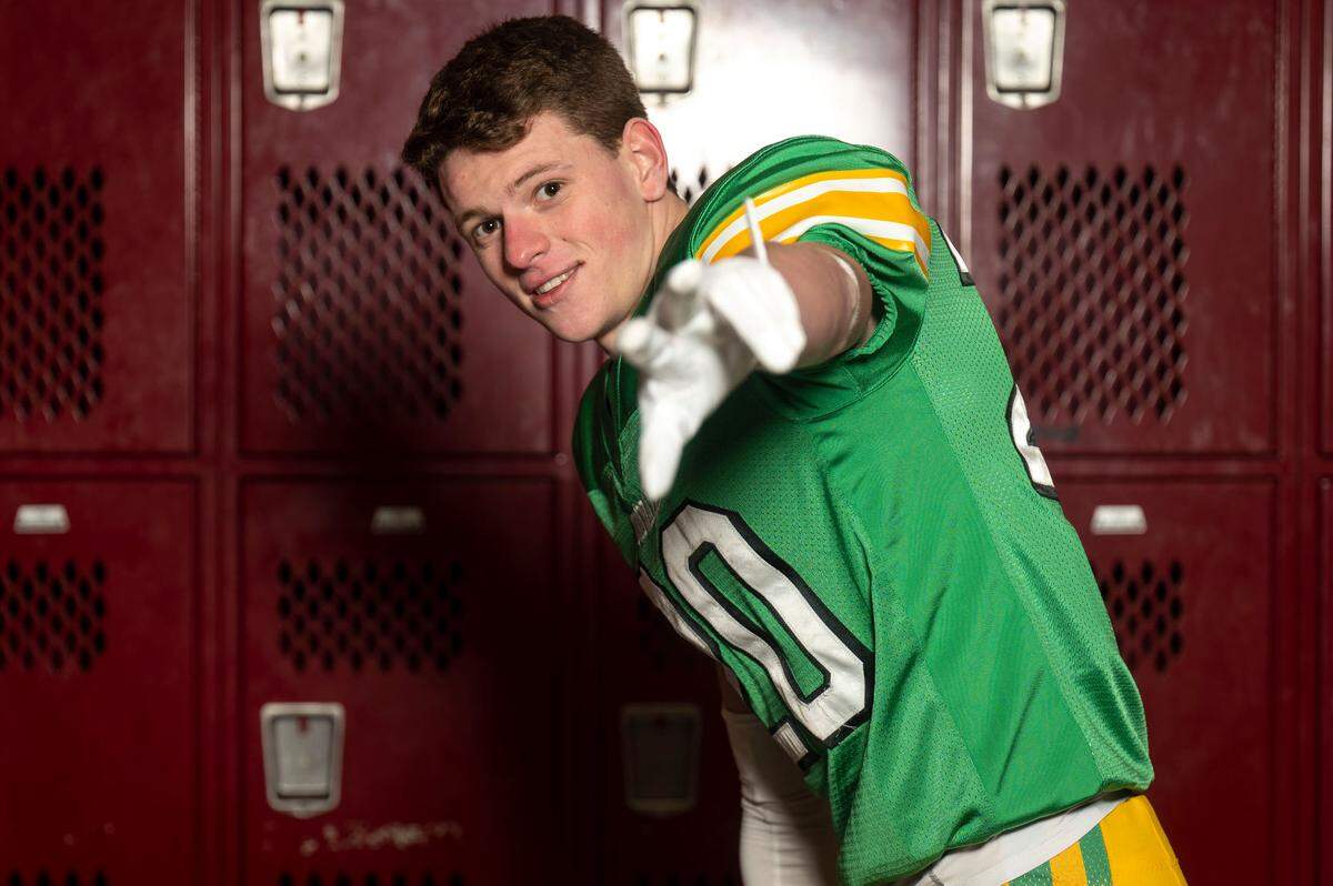 Tumwater’s Seth Weller photographed at Mount Tahoma High School on Monday, Dec. 20, 2021.