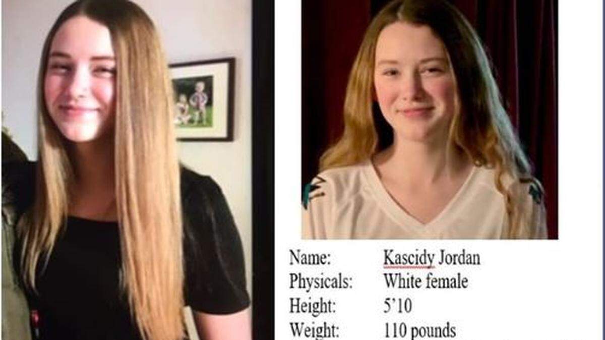 Lacey police need the public’s help in finding Kascidy Jordan, a teenager who reportedly ran away from home.