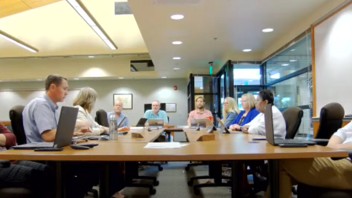 The Lacey Planning Commission gathered on July 24.